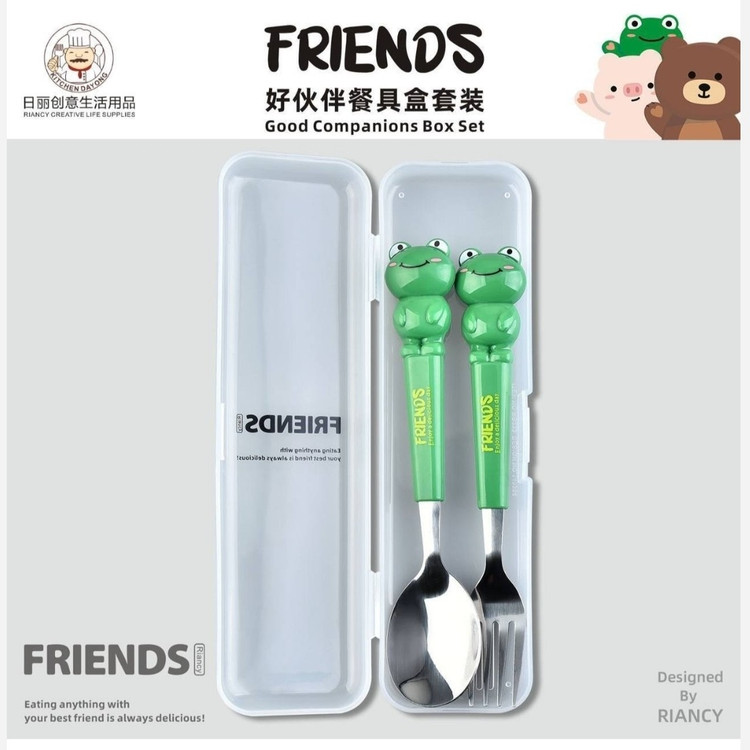 ست قاشق چنگال کودک مارک فرندز FRIENDS