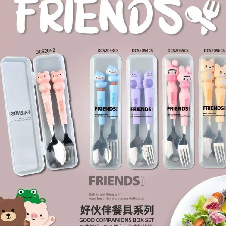 ست قاشق چنگال کودک مارک فرندز FRIENDS
