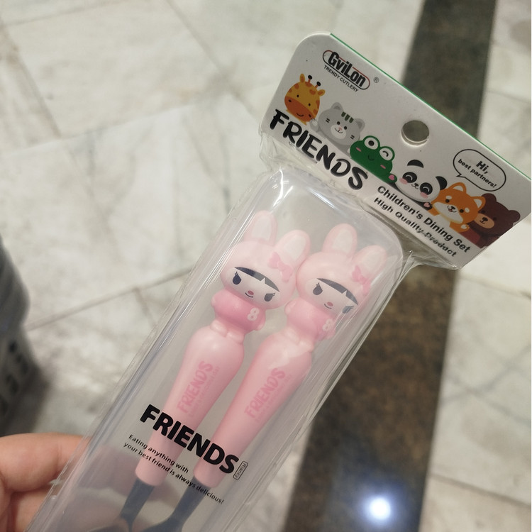 ست قاشق چنگال کودک مارک فرندز FRIENDS