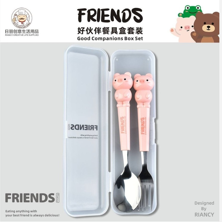 ست قاشق چنگال کودک مارک فرندز FRIENDS