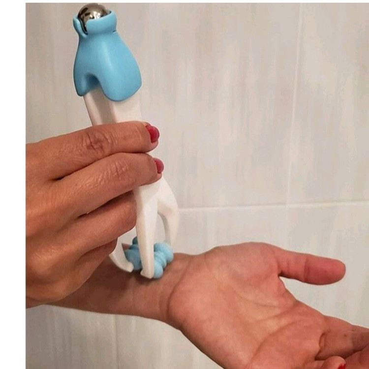 ماساژور انگشت دستی غلطک دار مدل finger massagor جهت فرم دهی و رفع خستگی انگشتان دست