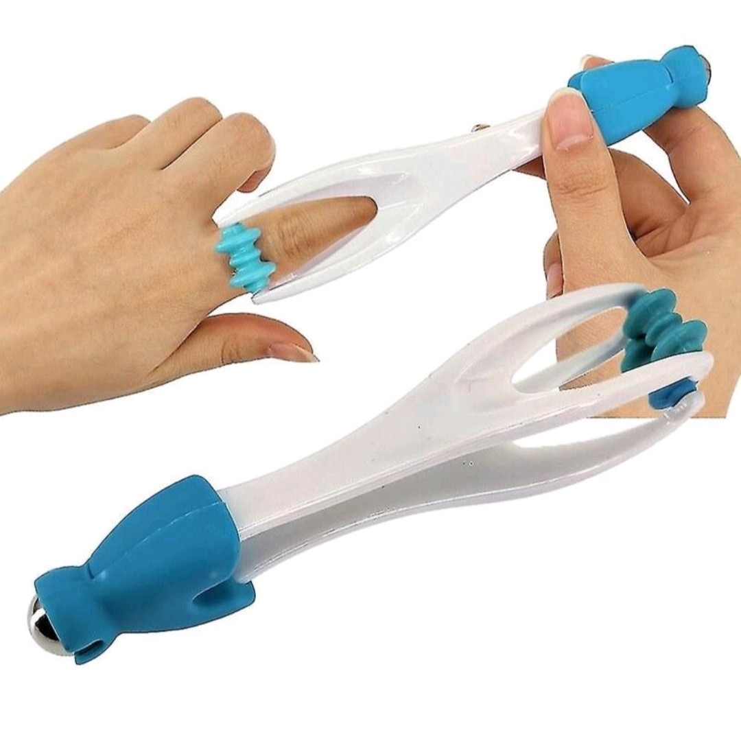 ماساژور انگشت دستی غلطک دار مدل finger massagor جهت فرم دهی و رفع خستگی انگشتان دست
