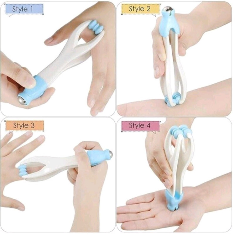 ماساژور انگشت دستی غلطک دار مدل finger massagor جهت فرم دهی و رفع خستگی انگشتان دست