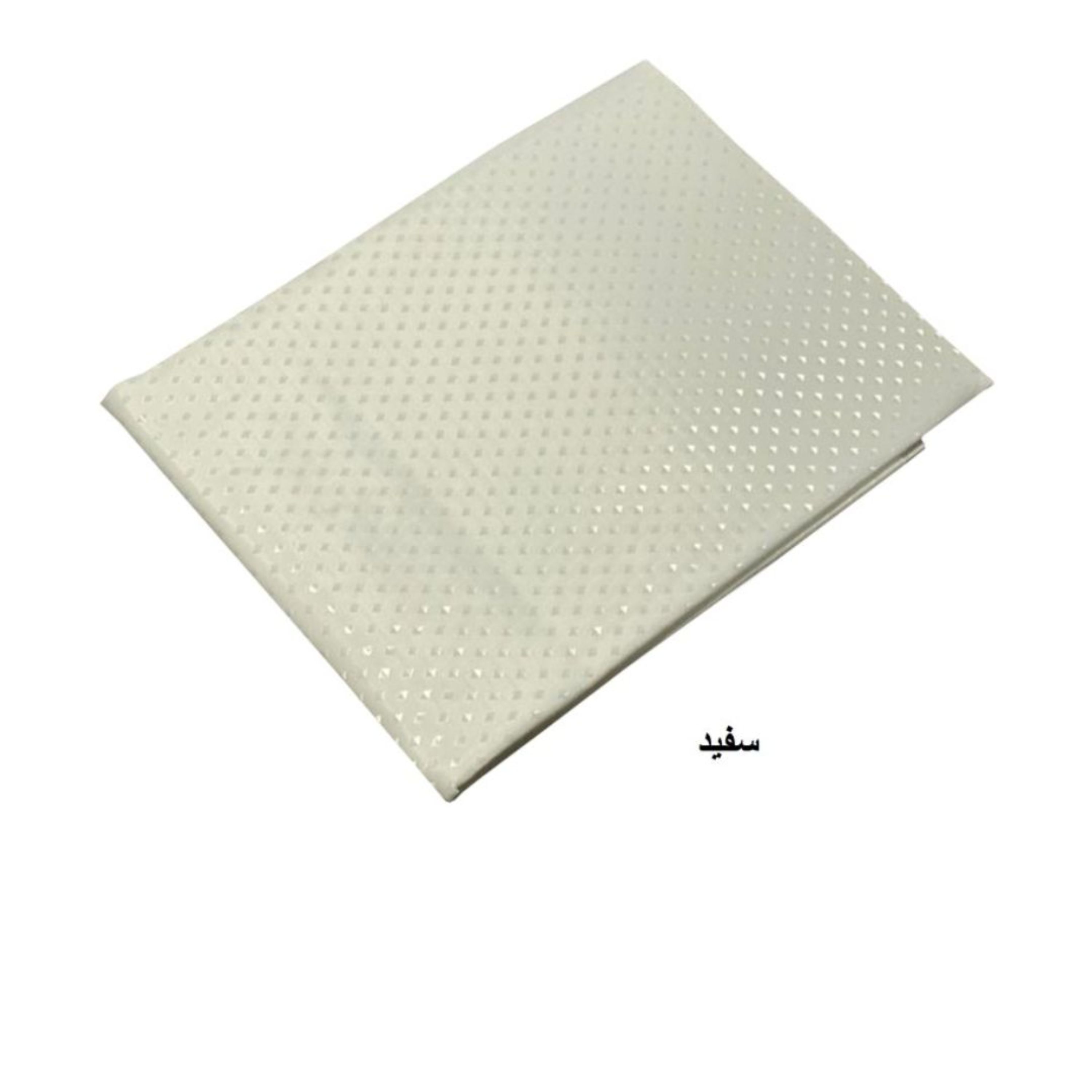پرده حمام سایز 180x200 سانتی متر طرح لوزی برجسته در رنگبندی متنوع