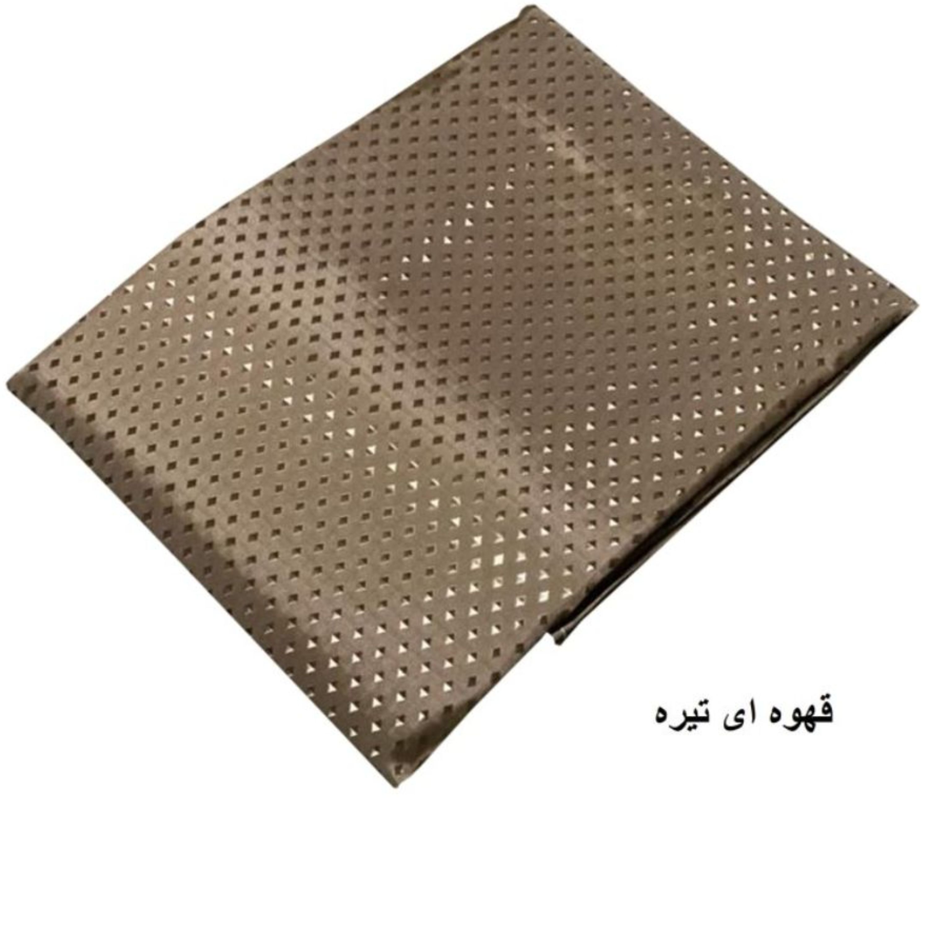 پرده حمام سایز 180x200 سانتی متر طرح لوزی برجسته در رنگبندی متنوع