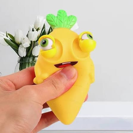 فیجت ضد استرس و عروسک چشم قلمبه ای سیلیکونی