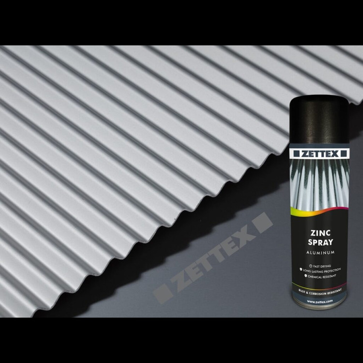 اسپری ضدزنگ مواد پوشش دهنده زینک مدل زیتکس حجم 500 میلی لیتر