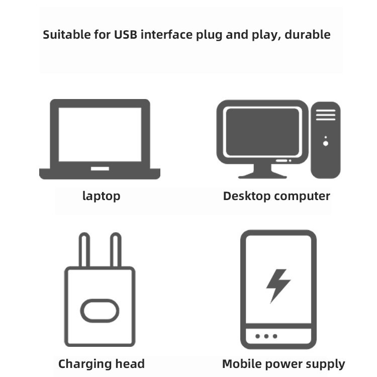 لامپ LED USB یک وات، چراغ مطالعه و نور کمکی قابل حمل