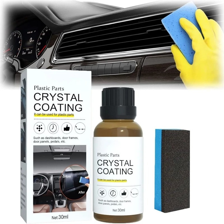 واکس نانو خودرو 30 میلی لیتر براق کننده و محافظ بدنه Crystal Coating