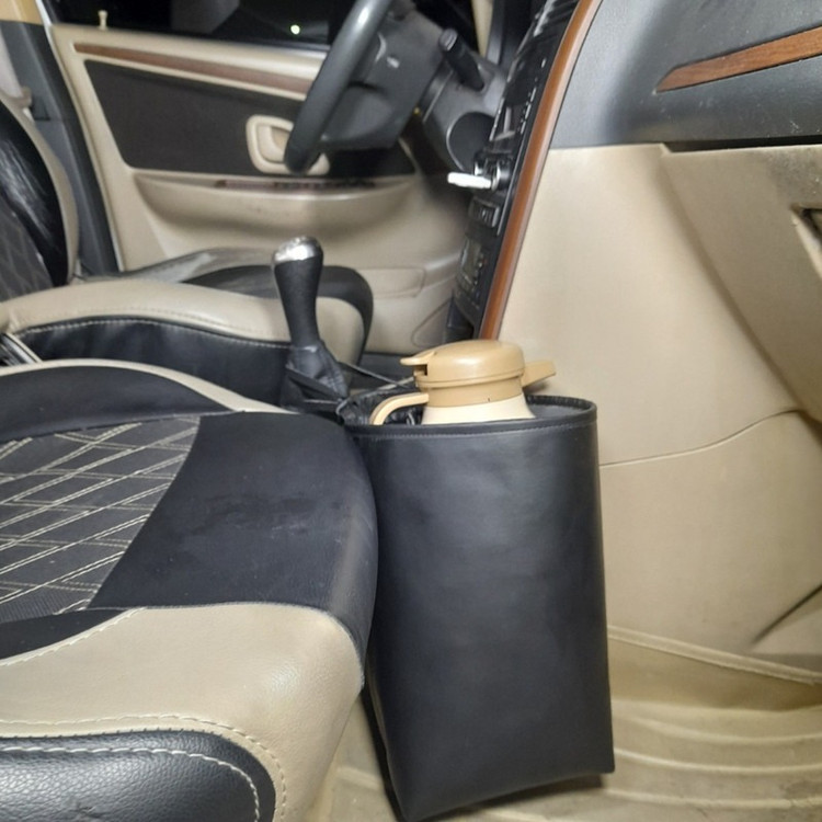 کیف فلاسک و جابطری خودرو طرح چرم