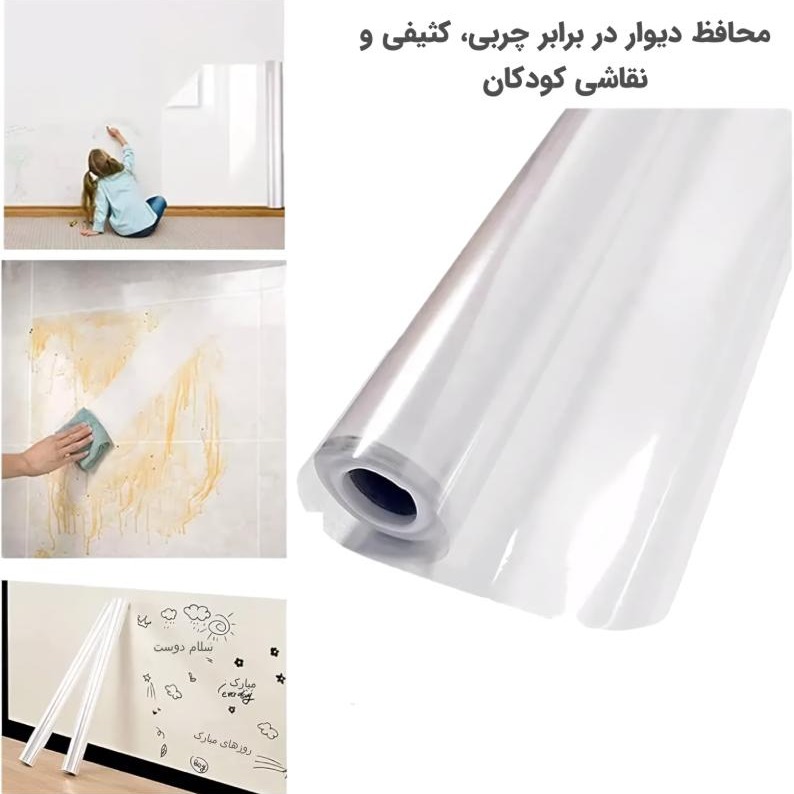 برچسب محافظ آشپزخانه شفاف عمده همکاری (7 عددی)