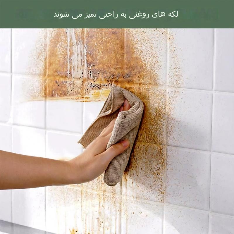 برچسب محافظ آشپزخانه شفاف عمده همکاری (7 عددی)