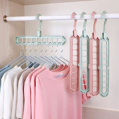 چوب لباسی جادویی نظم دهنده لباس 9 خانه