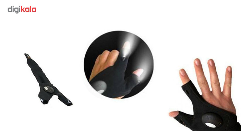 دستکش چراغ دار گلولایت