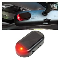 چراغ LED خودرو خورشیدی مدل چشمک زن ضد سرقت اتومبیل