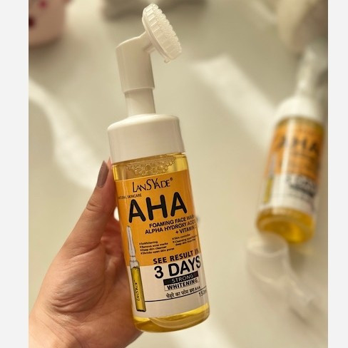 فوم شستشو AHA مناسب پوست چرب ضد لک(قیمت مناسب،عرضه مستقیم)