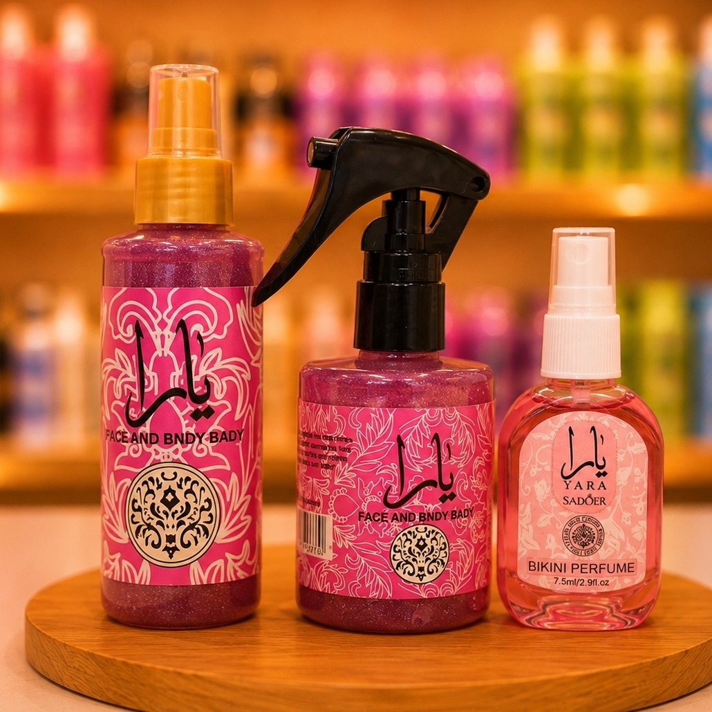 یارا پک 3عددی بادی اسپلش عطرمو و عطربیکینی(قیمت مناسب،عرضه مستقیم)