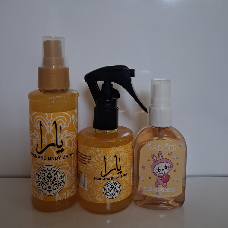 یارا پک 3عددی بادی اسپلش عطرمو و عطربیکینی(قیمت مناسب،عرضه مستقیم)