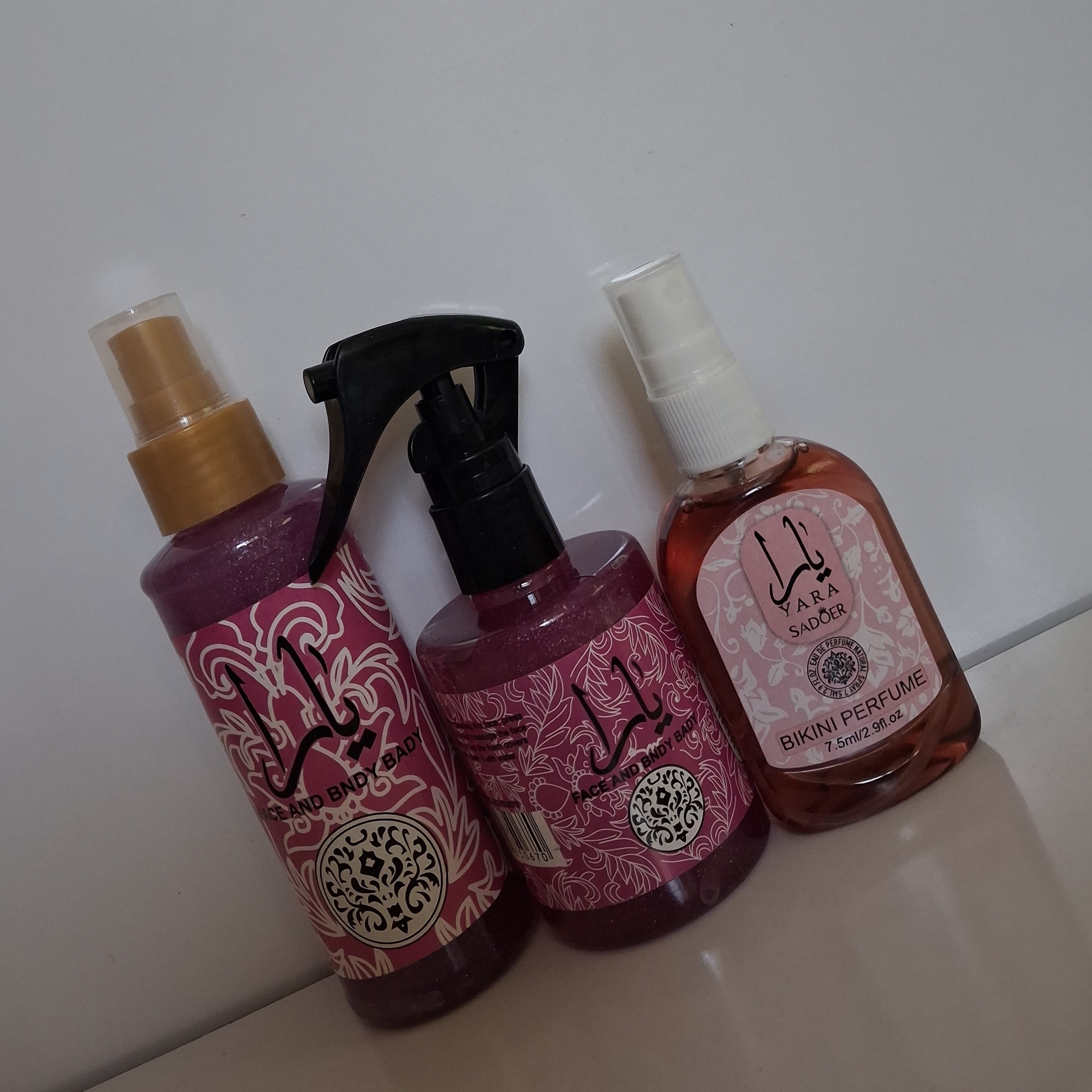 یارا پک 3عددی بادی اسپلش عطرمو و عطربیکینی(قیمت مناسب،عرضه مستقیم)