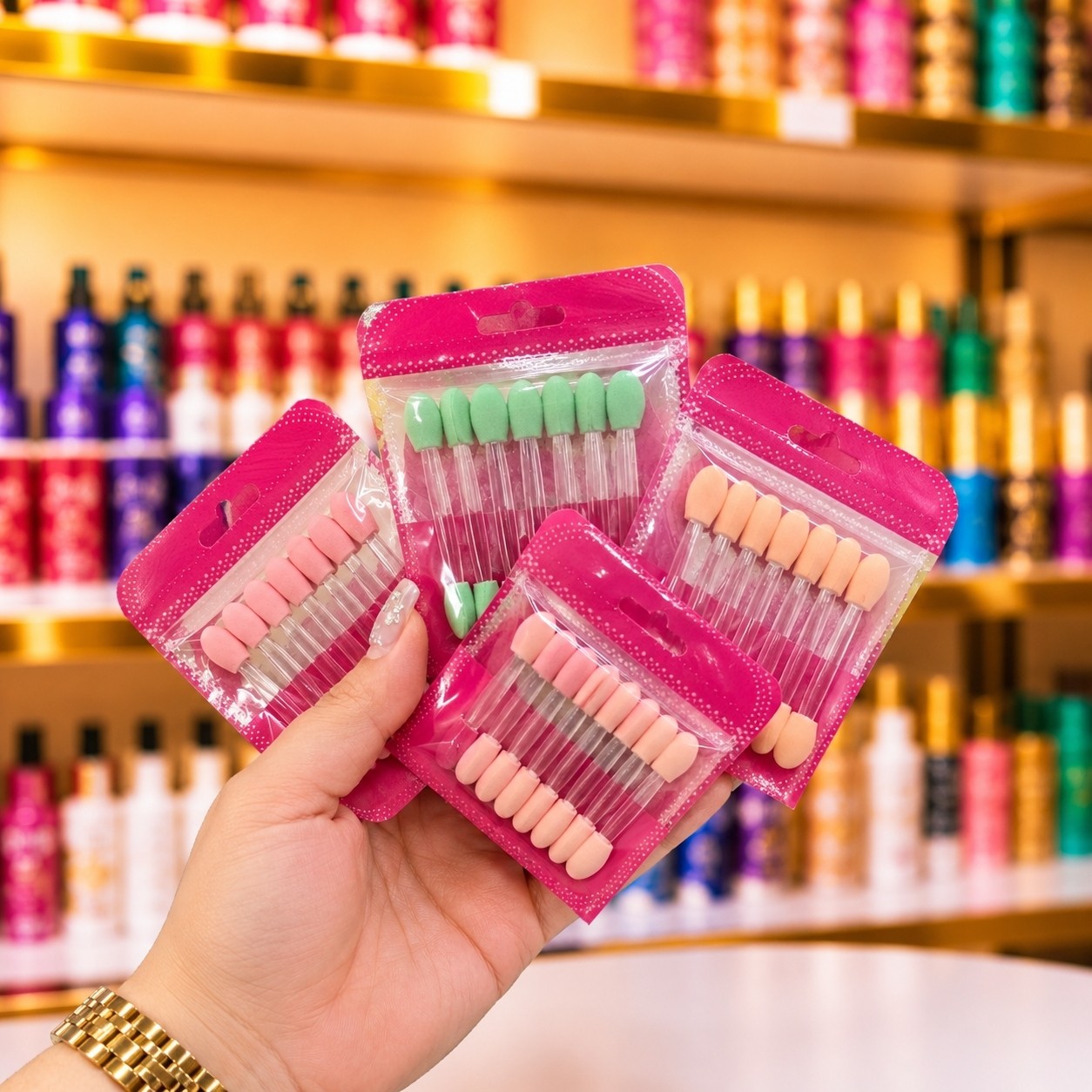 براش سایه و چشم بسته 10عددی(قیمت مناسب،عرضه مستقیم)