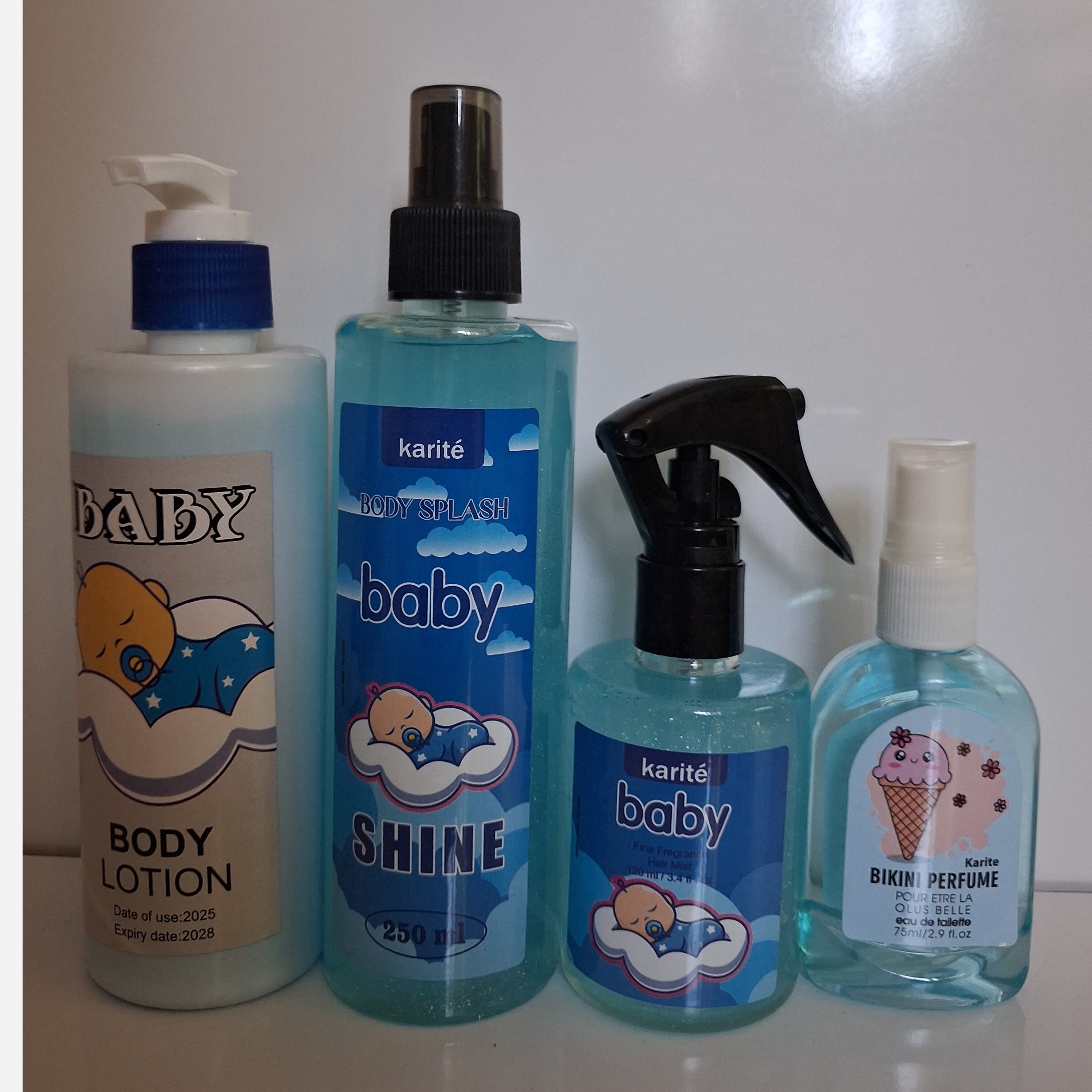لوسیون بیبی، بادی اسپلش، عطرمو ،عطر بیکینی(قیمت مناسب،عرضه مستقیم)
