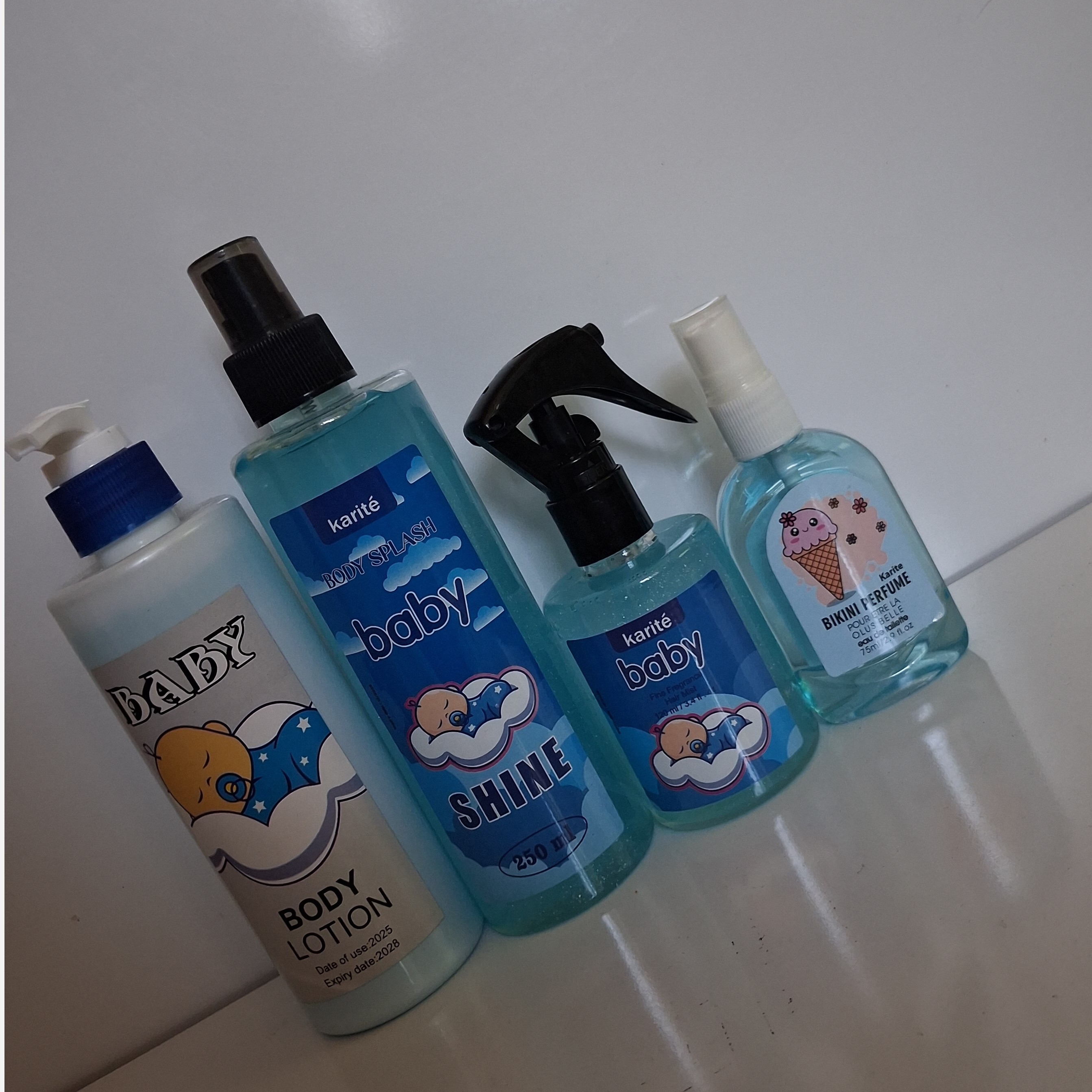 لوسیون بیبی، بادی اسپلش، عطرمو ،عطر بیکینی(قیمت مناسب،عرضه مستقیم)