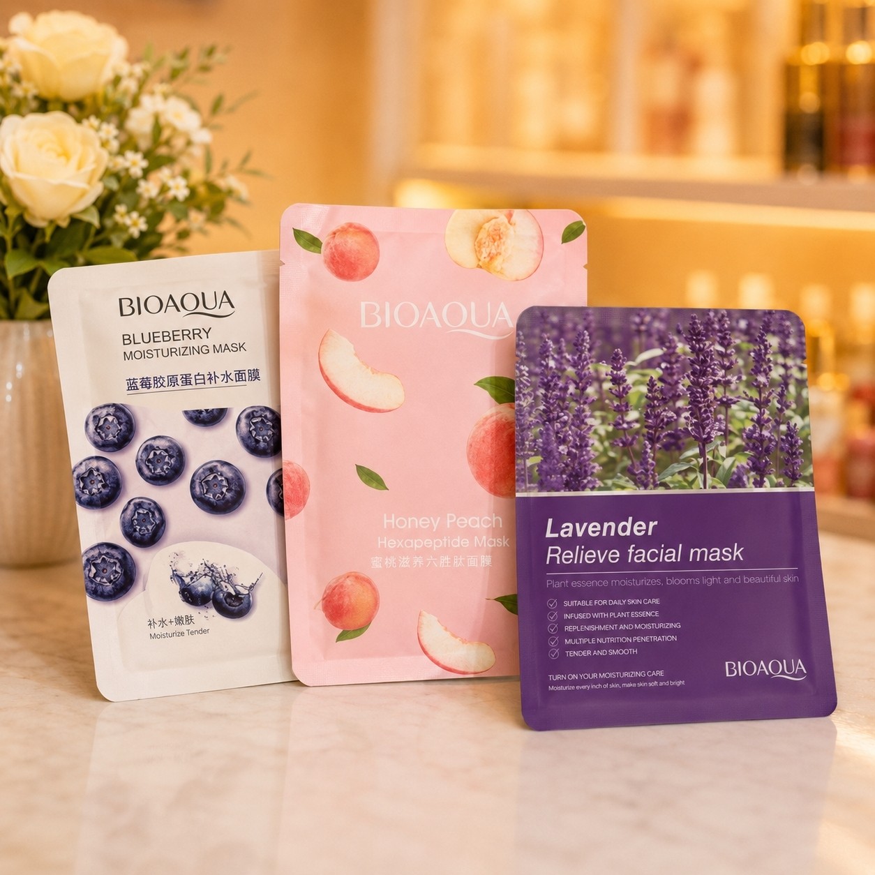 ماسک ورقه ای خارجی بسته 3عددی ابرسان(قیمت مناسب،عرضه مستقیم)