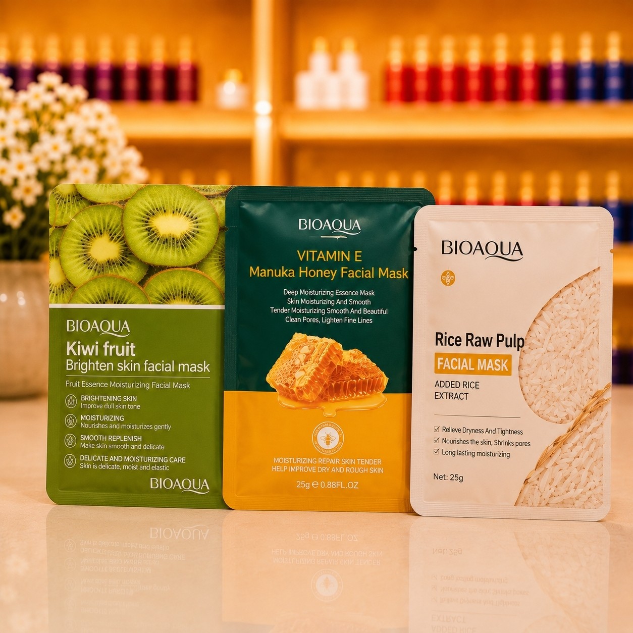ماسک ورقه ای بسته 3عددی پک جوانساز(قیمت مناسب،عرضه مستقیم)