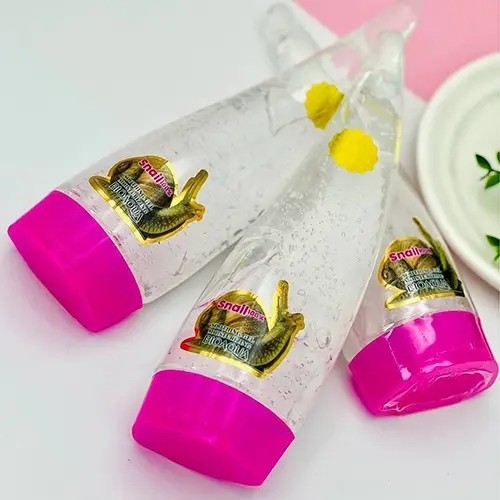 ژل شاخکی حلزون ابرسان بسته بندی سفید و شفاف(قیمت مناسب،عرضه مستقیم)