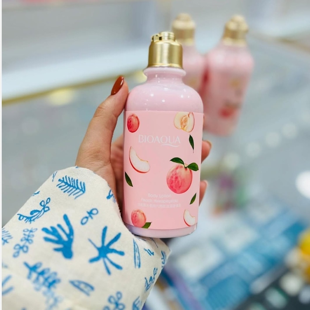 لوسیون بدن هلو بیواکوا(قیمت مناسب،عرضه مستقیم)